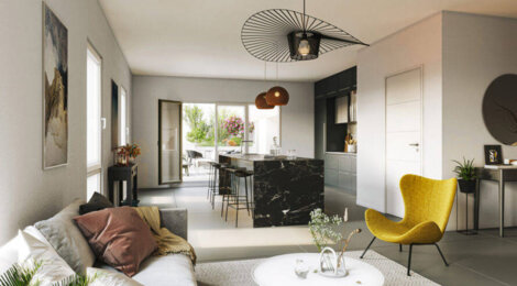 Programme immobilier neuf RECTO VERSO - Lyon 09 : Appartements studio–T5 avec terrasses, parking sécurisé et proximité pôle Vaise-Industrie (69009) - Référence : 14808
