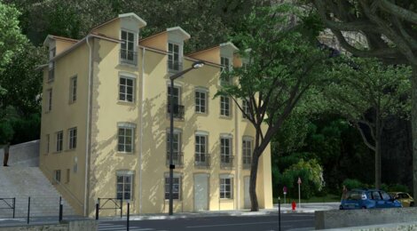 Programme immobilier neuf L'ECRIN DE LA SAONE (TOUS LES LOTS SONT LIVRABLES IMMEDIATEMENT ET ACTABLES) - Lyon 1er en bord de Saône (69001) - Référence : 9462
