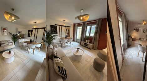 Programme immobilier neuf LE PATIO VERT - Lyon 3 : studios et 2 pièces neufs en quartier Monchat proche des tramways T2 et T6 (69003) - Référence : 7667