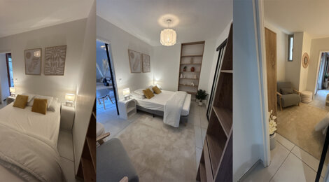Programme immobilier neuf LE PATIO VERT - Lyon 3 : studios et 2 pièces neufs en quartier Monchat proche des tramways T2 et T6 (69003) - Référence : 7667