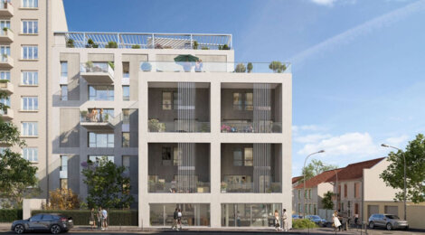 Programme immobilier neuf VILLA CRISTAL - Lyon 4e – Croix-Rousse à deux pas du parc de la Cerisaie (69004) - Référence : 16451