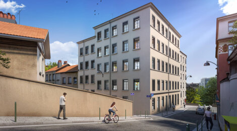 Programme immobilier neuf L'ÉBENISTERIE (69) - Lyon 4e réhabilitation proche du Parc de la Tête d’Or (69004) - Référence : 9464