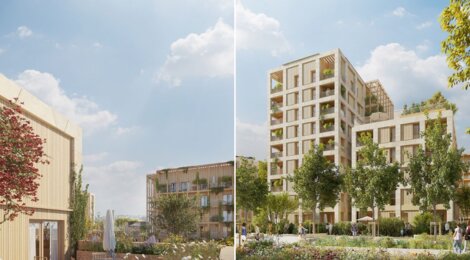 Programme immobilier neuf Sculpt - Lyon 7 : appartements neufs à 3 min du métro B Jean Jaurès, écologie et confort (69007) - Référence : 8597