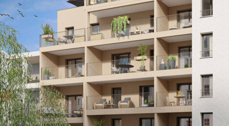Programme immobilier neuf PROVIDENCE - Lyon 7e à deux pas du métro B et Jean Macé (69007) - Référence : 11865