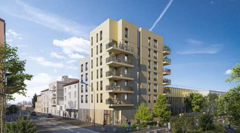 Programme immobilier neuf NEST - Lyon 7e à proximité de la gare Jean Macé (69007) - Référence : 16685