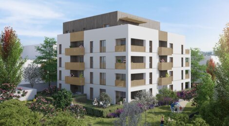 Programme immobilier neuf ELOGE - Lyon 8 : appartements neufs de 1 à 5 pièces entre Mermoz et mairie (69008) - Référence : 8263