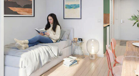 Programme immobilier neuf LE FOCUS - Lyon 8ème résidence étudiante proche métro B (69008) - Référence : 16813