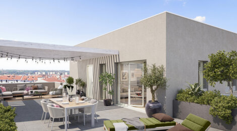 Programme immobilier neuf KARA - Lyon : Appartements T2–T5 avec terrasses, parking sécurisé et proximité métro D (69003) - Référence : 16923