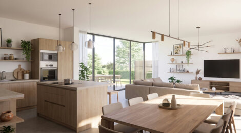Programme immobilier neuf Mona Nova Machecoul - Machecoul-Saint-Même résidence seniors entre Nantes et l’océan (44270) - Référence : 18208