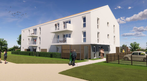 Programme immobilier neuf Mona Nova Machecoul - Machecoul-Saint-Même résidence seniors entre Nantes et l’océan (44270) - Référence : 18208