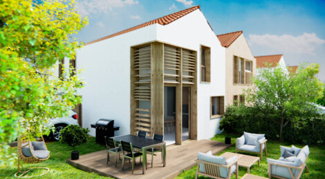 Programme immobilier neuf LES VILLAS DU BUISSON - Maisons 5 pièces avec jardin à 900 m des gares à Sannois (95110) - Référence : 16264