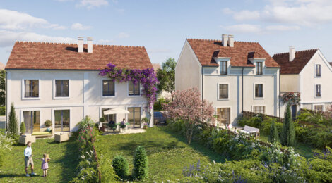 Programme immobilier neuf Domaine Céladon - Maisons-Laffitte résidence confidentielle près du parc et de la gare (78600) - Référence : 17783