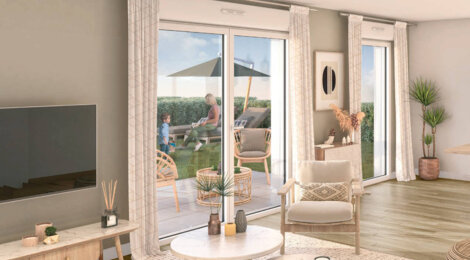 Programme immobilier neuf Domaine des Aures "La Vallée" - Manosque quartier Bellevue à deux pas du CEA-Cadarache (04100) - Référence : 10422