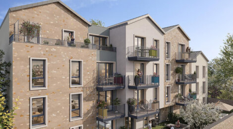 Programme immobilier neuf CONFIDENCE - Mantes-la-Jolie adresse connectée près de la gare (78200) - Référence : 17263