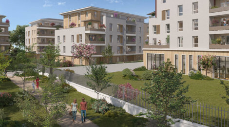 Programme immobilier neuf Coeur Saint Jean (78) - Mantes-la-Jolie proche Seine et gare accès direct Paris (78200) - Référence : 17083
