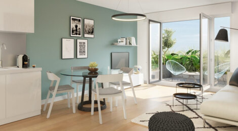 Programme immobilier neuf Opaline - Mantes-la-Ville à quelques minutes à pied de la gare Transilien J et N (78200) - Référence : 16357