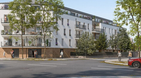 Programme immobilier neuf Opaline - Mantes-la-Ville à quelques minutes à pied de la gare Transilien J et N (78200) - Référence : 16357