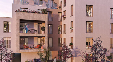 Programme immobilier neuf Le Camélinat - Mantes-La-Ville : appartements neufs du studio au T5 à 11 min du Transilien J (78200) - Référence : 15764