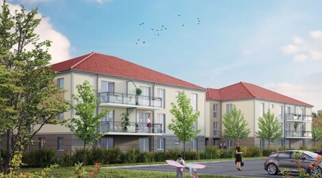 Programme immobilier neuf Le clos Saint Joseph - Marange-Silvange : 24 appartements studio–T4 avec balcons et jardins privatifs près de Metz (57159) - Référence : 137