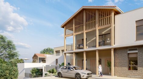 Programme immobilier neuf Les Ecolines - Marcilly-d'Azergues : 12 logements neufs T2–T5 à 20 min de Lyon (69380) - Référence : 15806