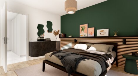 Programme immobilier neuf Les Ecolines - Marcilly-d'Azergues : 12 logements neufs T2–T5 à 20 min de Lyon (69380) - Référence : 15806