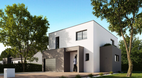 Programme immobilier neuf Maison individuelle - Marckolsheim à proximité des bords de l’Ancien Canal (67390) - Référence : 8407