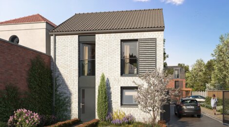 Programme immobilier neuf LES JARDINS DE LA REINE - Marcq-en-Barœul : appartements neufs du 1 au 4 pièces proche hippodrome (59700) - Référence : 15336