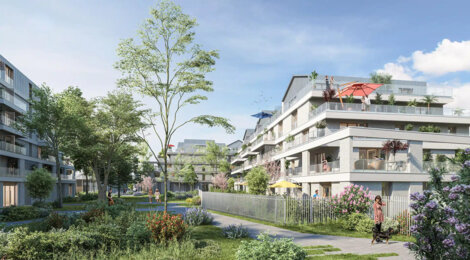 Programme immobilier neuf Attraction - Marcq-en-Barœul : appartements neufs T2–T5 proche du tram Brossolette (59700) - Référence : 15796