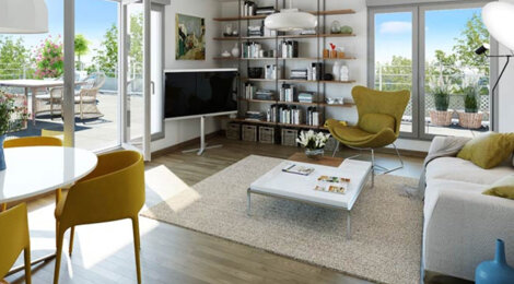 Programme immobilier neuf INSPIRATION - Mareil-Marly : Résidence RT2012 avec isolation optimale et espaces fleuris près de la forêt de Marly (78750) - Référence : 1814