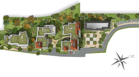 Programme immobilier neuf INSPIRATION - Mareil-Marly : Résidence RT2012 avec isolation optimale et espaces fleuris près de la forêt de Marly (78750) - Référence : 1814