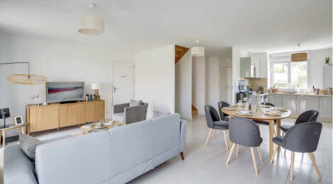 Programme immobilier neuf LA CLAIRIERE - Mareil-sur-Mauldre : Maisons T4–T5 avec jardins privatifs et 3 places de stationnement à 550 mètres de la gare (78124) - Référence : 4697