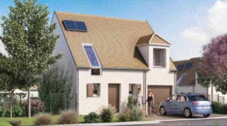 Programme immobilier neuf LA CLAIRIERE - Mareil-sur-Mauldre : Maisons T4–T5 avec jardins privatifs et 3 places de stationnement à 550 mètres de la gare (78124) - Référence : 4697