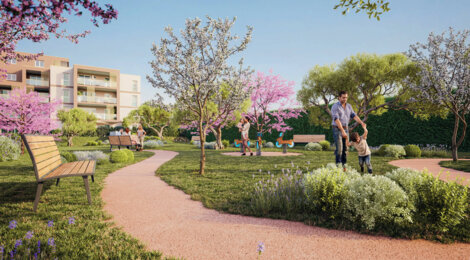 Programme immobilier neuf Les Lodges - Marignane proche du centre historique (13700) - Référence : 14437