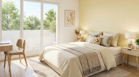Programme immobilier neuf Symbiose - Marignane proche étang de Berre et parc Ferrage (13700) - Référence : 17131