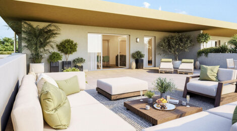 Programme immobilier neuf Symbiose - Marignane proche étang de Berre et parc Ferrage (13700) - Référence : 17131