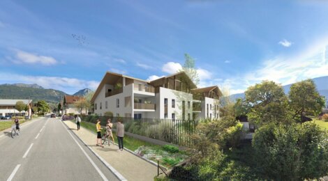 Programme immobilier neuf MOKA - Marignier : appartements neufs T2–T5 à 13 min de la gare routière (74970) - Référence : 15920
