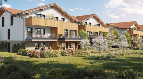 Programme immobilier neuf L'ASSONANCE - Marignier proche gare (74970) - Référence : 16223