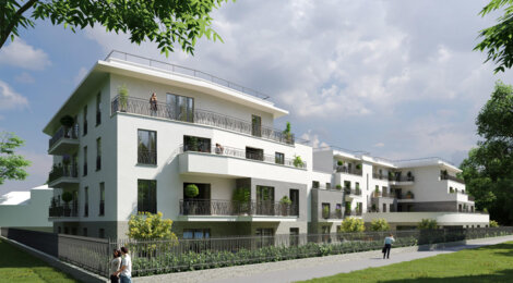 Programme immobilier neuf Domaine Lafayette - Marnes-la-Coquette : Résidence séniors T2–T3 avec terrasses, restaurant privé et LMNP entre parc et étang (92430) - Référence : 14363
