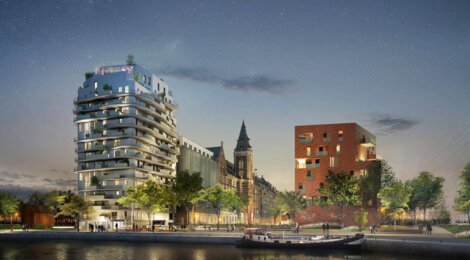 Programme immobilier neuf GRANDS MOULINS DE PARIS - Marquette-lez-Lille réhabilitation à proximité des commerces (59520) - Référence : 17500