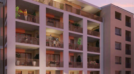 Programme immobilier neuf ELEGANCE LONGCHAMP - Marseille 04 à deux pas du parc Longchamp (13004) - Référence : 13709