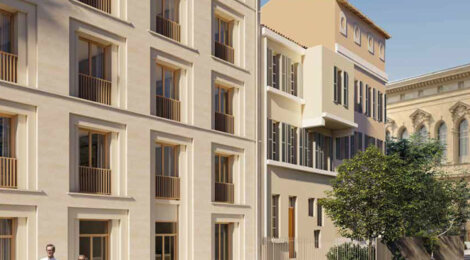 Programme immobilier neuf ELEGANCE LONGCHAMP - Marseille 04 à deux pas du parc Longchamp (13004) - Référence : 13709
