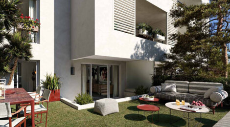 Programme immobilier neuf Les Terrasses Borely - Marseille 08 : appartements neufs à 7 min de la plage de Borély (13008) - Référence : 15702