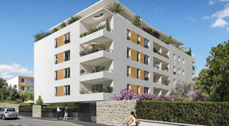 Programme immobilier neuf Les Terrasses Borely - Marseille 08 : appartements neufs à 7 min de la plage de Borély (13008) - Référence : 15702