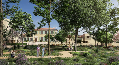 Programme immobilier neuf Bastide Centhis -  Marseille 10 : appartements neufs du 2 au 4 pièces en village de Saint Loup (13010) - Référence : 15071