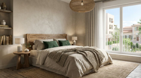 Programme immobilier neuf Bastide Centhis - Marseille 10 : appartements neufs du 2 au 4 pièces en village de Saint Loup (13010) - Référence : 15071