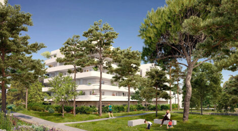 Programme immobilier neuf SECONDE NATURE - Marseille 10 : Appartements T2–T4 avec terrasses, rez-de-jardin et volets motorisés proche du métro 2 (13010) - Référence : 14230