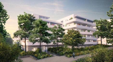 Programme immobilier neuf SECONDE NATURE - Marseille 10 : Appartements T2–T4 avec terrasses, rez-de-jardin et volets motorisés proche du métro 2 (13010) - Référence : 14230