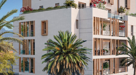 Programme immobilier neuf RESIDENCE PALMA - Marseille 10e résidence intimiste à deux pas de la Timone (13010) - Référence : 12198