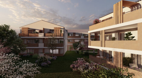 Programme immobilier neuf L'OASIS - Marseille 11 : appartements neufs T2–T4 au cœur des Accates (13011) - Référence : 8919
