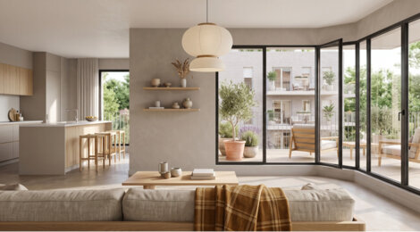 Programme immobilier neuf MARSEILLE 11EME VILLA LUMIA - Marseille 11 : Appartements T2–T4 avec terrasses, parking sécurisé et proximité Saint Marcel (13011) - Référence : 14783